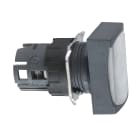 SCHNEIDER ELECTRIC - Testa pulsante luminoso rettangolare Ø16 - filoghiera - bianco
