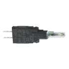 SCHNEIDER ELECTRIC - Corpo lampada spia - ZB6 - LED integrato rosso - 12-24 V