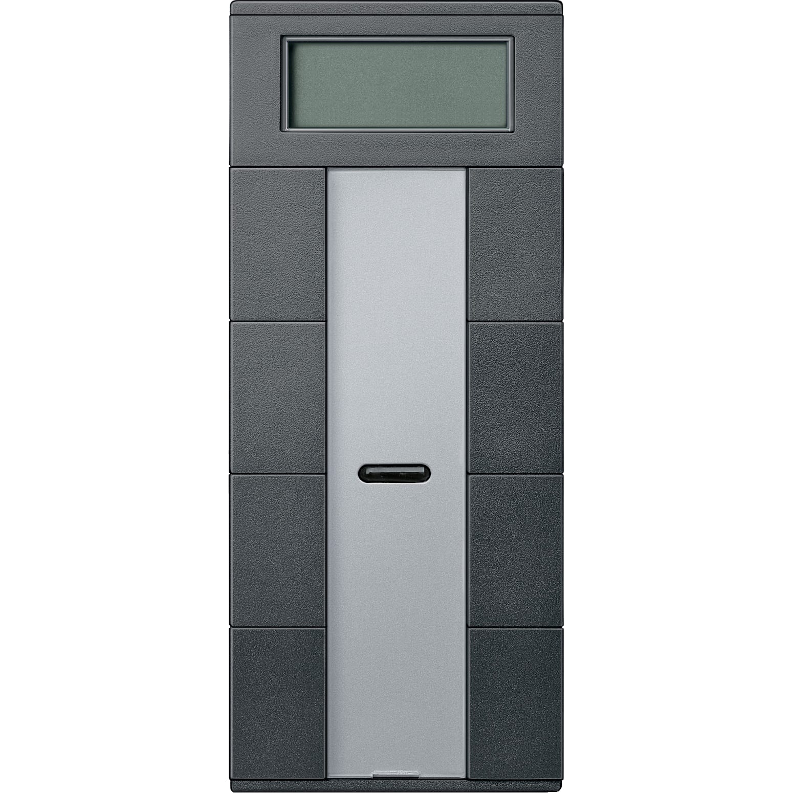 SCHNEIDER ELECTRIC - Pulsantiera multifunzione quadrupla con unità controllo T ambiente antracite SM