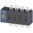 SIEMENS - Sezionatore sottocarico 250 A grand. costr. 3, a 4 poli, comando frontale a sinistra, apparecchio di base