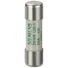 SIEMENS - SENTRON, cartuccia fusibile cilindrica, 14 x 51 mm, 50 A, aM, Un AC: 400 V