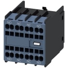 SIEMENS - Blocchetto di contatti ausiliari 2NO+2NC, vie di corrente: 1NO, 1NC, 1NC, 1NO
