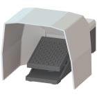 SIEMENS - Pedaliera, 1 pedale ad impulso, ingresso cavi M20 x 1,5 IP65, 1NO+1NC, con calotta di protezione