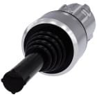 SIEMENS - Manipolatore joystick, 22 mm, rotondo, in metallo lucido, colore nero