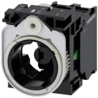 SIEMENS - Supporto per 3 moduli, 1NO, modulo LED, colore giallo, AC/DC 6 ... 24 V