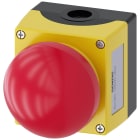 SIEMENS - Pulsantiera per dispositivi di comando, 22 mm, rotondi, in plastica, parte superiore della pulsantiera colore giallo