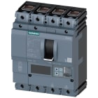 SIEMENS - interruttore automatico 3VA2 IEC frame 100 classe del potere di interruzione H Icu=85kA con 415V a 4 poli, protezione impianto ETU550, LSI, In=100A...
