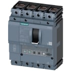 SIEMENS - interruttore automatico 3VA2 IEC frame 160 classe del potere di interruzione L Icu=150kA con 415V a 4 poli, protezione impianto ETU350, LSI, In=100...