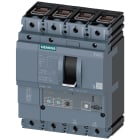 SIEMENS - interruttore automatico 3VA2 IEC frame 160 classe del potere di interruzione H Icu=85kA con 415V a 4 poli, protezione impianto ETU320, LI, In=160A ...