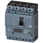 SIEMENS - interruttore automatico 3VA2 IEC frame 160 classe del potere di interruzione H Icu=85kA con 415V a 4 poli, protezione impianto ETU550, LSI, In=160A...