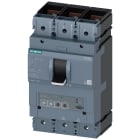 SIEMENS - interruttore automatico 3VA2 IEC frame 400 classe del potere di interruzione M Icu=55kA con 415V a 3 poli, protezione impianto ETU330, LIG, In=400A...