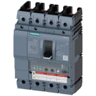 SIEMENS - Interruttore automatico 3VA6 UL Frame 150, classe del potere di interruzione H, 65 kA con 480 V a 4 poli