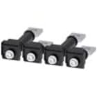 SIEMENS - Attacchi piatti posteriori, 4 pezzi, accessori per: 3VA1 400/630 3VA2 400/630