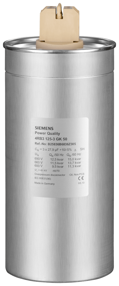 SIEMENS - condensatore di potenza PHICAP MKP 525V 25,0kVAr