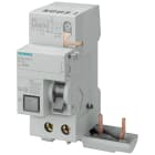 SIEMENS - Blocco differenziale, a 2 poli, tipo A, In: 63 A, 300 mA, Un AC: 230 V, per 5SL4