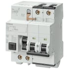 SIEMENS - interruttore magnetotermico/differenziale, 4,5 kA, 2P, tipo AC, 30 mA, car. C, In: 10 , Un AC: 400 V, linea residenziale limpiego di questi appar...