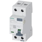 SIEMENS - Interruttore differenziale, a 2 poli, tipo A, In: 25 A, 30 mA, Un AC: 230 V, SIGRES