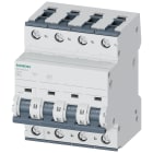 SIEMENS - Interruttore magnetotermico 400 V 10 kA, a 4 poli, D, 63 A, P=70 mm