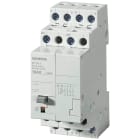 SIEMENS - Interruttore con comando a distanza con 4 contatti NO, contatto per AC 230 V, 400 V 16 A, comando in DC 24 V