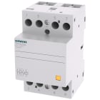 SIEMENS - Contattore INSTA con 4 contatti NO, contatto per AC 230 V, 400 V 63 A comando in AC/DC