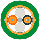 SIEMENS - PCF Trailing Cable 200/230, sezionabile, guaina esterna in PUR, a metraggio