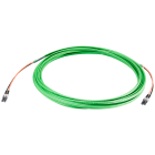 SIEMENS - FO Trailing Cable GP 50/125/1400 (OM2), vetro, multimode, 2x LC, trascinab., 15m