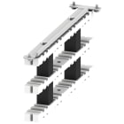 SIEMENS - Supporto sbarre di distribuzione verticali piane, La: 200mm, 1 set=3 pezzi