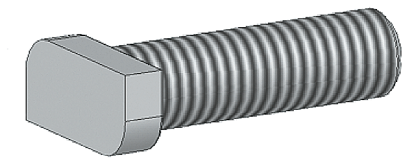 SIEMENS - SIVACON S4, vite con testa a martello M10x25, 1 confezione=100 pezzi