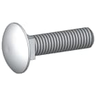 SIEMENS - Vite a testa bombata piatta con collo quadrato M10x55, DIN 603, 1 confezione=50 pezzi