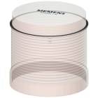 SIEMENS - Elemento luce lampeggiante, con LED integrato, trasparente, AC 115 V, diametro 70 mm