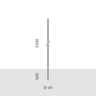 SIMES - PALO D.60 INT.H.2,5M F.T.       GRI