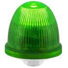 SIRENA - OVOLUX X R verde, luce a flash, luce allo xeno, IP65, V110AC, base grigia