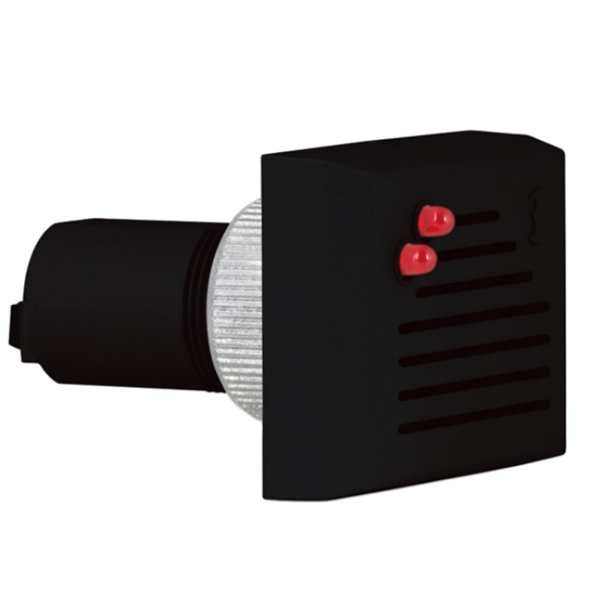 SIRENA - BIP84 ad incasso (diam 30 mm) tono acustico 80db IP30 V12ACDC 2200/3500Hz base nera