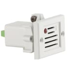 SIRENA - BIP 81 buzzer ad incasso pannello di controllo suono intermittente 72db IP30 V110DC 1800Hz