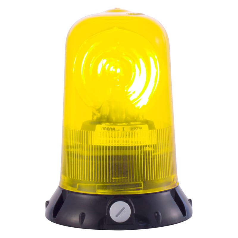 SIRENA - ROTALLARM HD luce con lampada alogena luce rotante  IP65 V12ACDC
