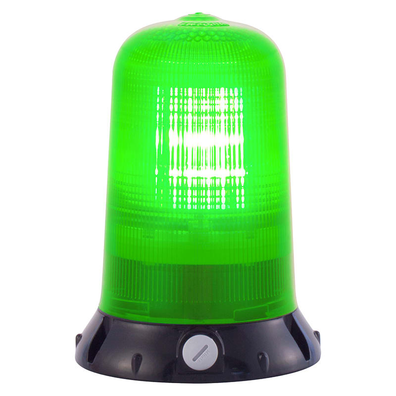 SIRENA - ROTALLARM HD xeno VERDE, luce a flash, luce allo Xeno, IP65, V240AC, base NERA