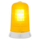 SIRENA - ROTALLARM S xeno GIALLO, luce a flash, luce allo xeno, IP65, V110AC, base GRIGIA