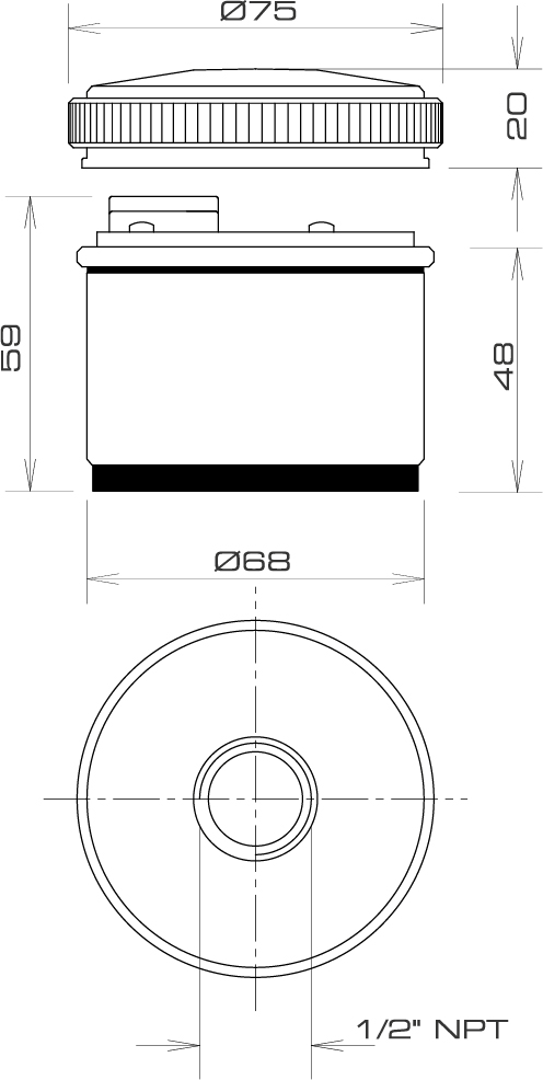 SIRENA - TWS WIRING BASE, 1 collegamento comune e 5 collegamenti indipendenti, 240V, IP66