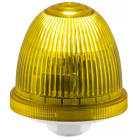 SIRENA - OVOLUX X R giallo, luce a flash, luce allo xeno, IP65, V24ACDC, base grigia