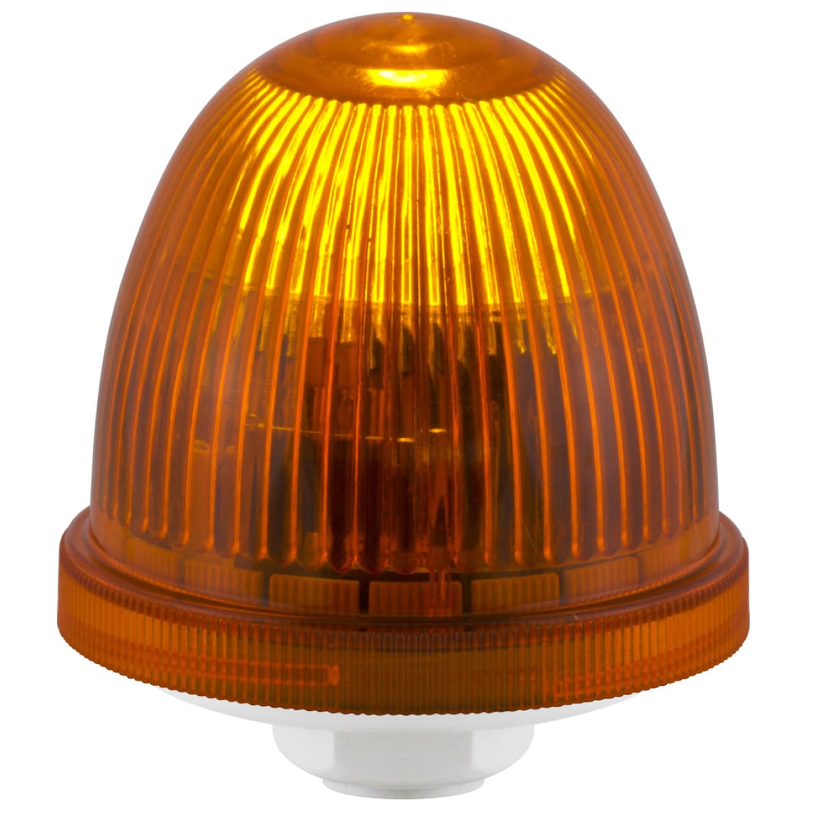 SIRENA - OVOLUX X R arancione, luce a flash, luce allo xeno, IP65, V110AC, base grigia