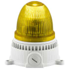 SIRENA - OVOLUX X M giallo, luce a flash, luce allo xeno, IP65, V240AC, base grigia
