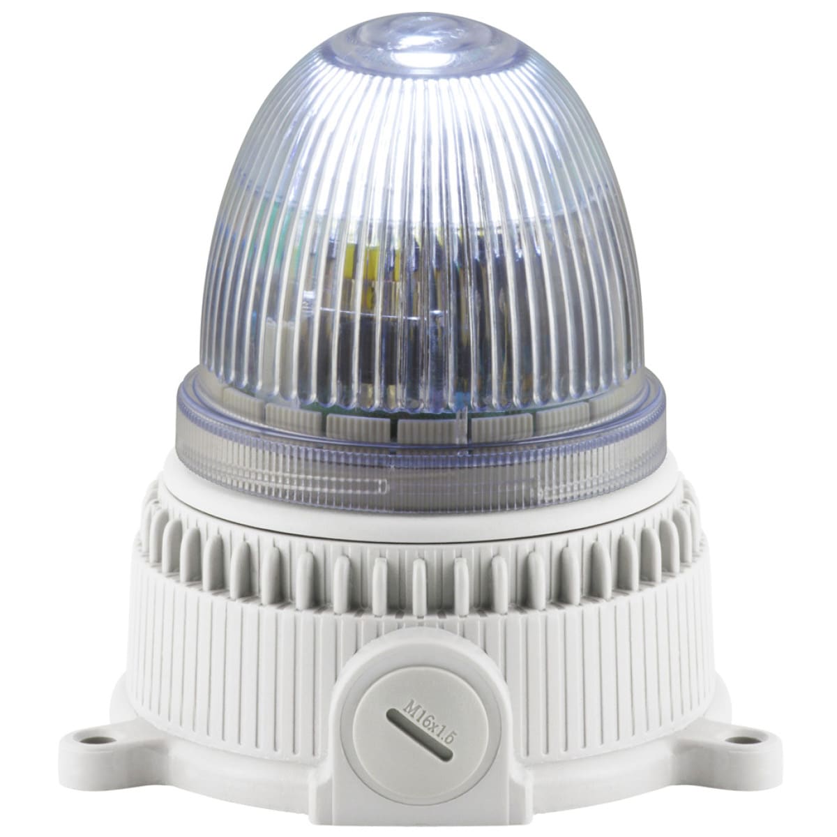 SIRENA - OVOLUX X M cristallino, luce a flash, luce allo xeno, IP65, V240AC, base grigia