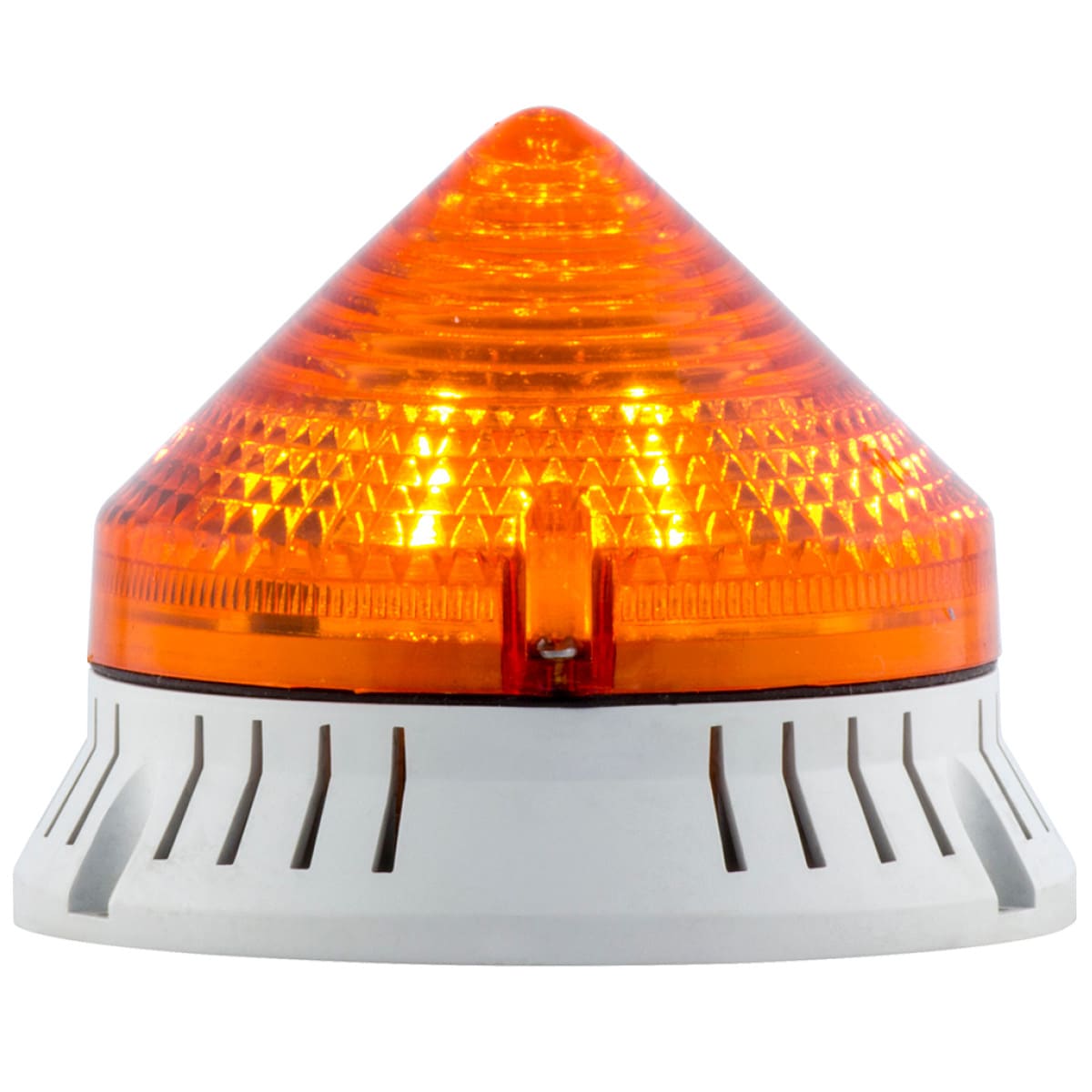 SIRENA - CTL900 ACUSTICA fissa/lampeggiante suono continuo/intermittente 72db IP30 V12ACDC diam 90mm