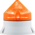 SIRENA - CTL600 STEADY arancione, luce fissa, IP54, 12/240ACDC, diametro 60mm, base grigia