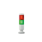 SIRENA - BABYTWS LED : colonna di segnalazione premontata - diam. 38mm - rossa/verde - 24VACDC