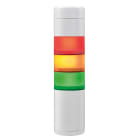 SIRENA - EOS : COLONNA DI SEGNALAZIONE PRE-ASSEMBLATA ROSSA ARANCIONE VERDE + BUZZER 12/24V