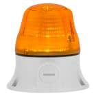SIRENA - MICROLAMP LED per segnalazione macchina luce fissa/lampeggiante IP54 V48ACDC