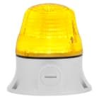 SIRENA - MICROLAMP LED per segnalazione macchina luce fissa/lampeggiante IP54 V90/240AC