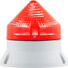 SIRENA - CTL600 LED , luce fissa/lampeggiante, IP54, V12/24ACDC, diam 60mm, base grigia