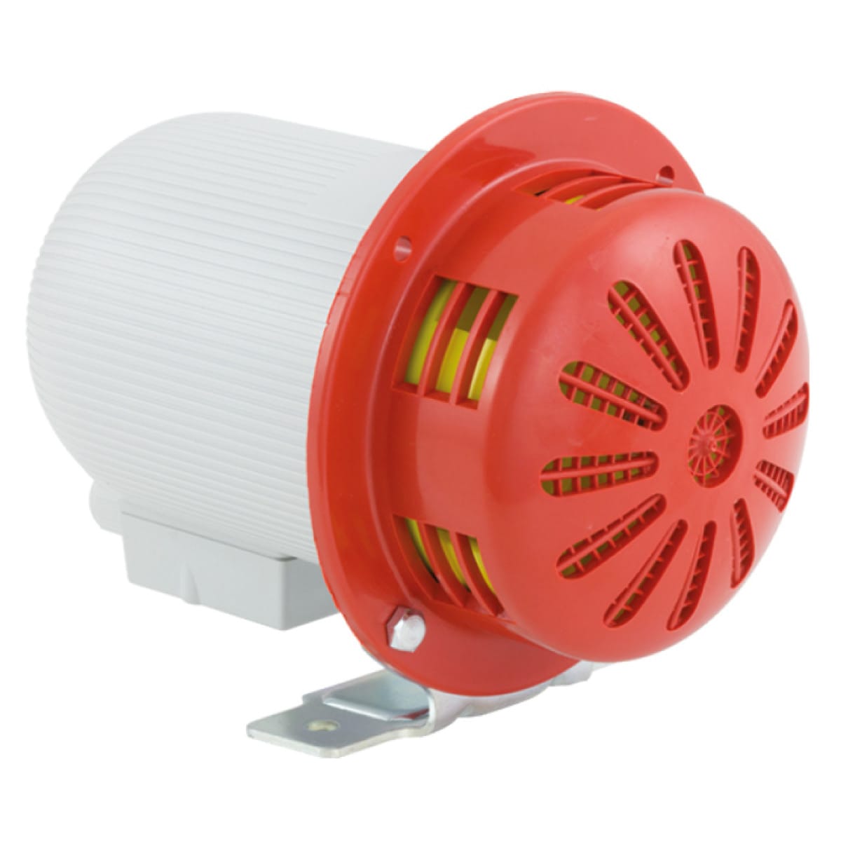 SIRENA - CELERE sirena elettromeccanica GRIGIA medie dimensioni suono lineare 110db IP43 V24DC